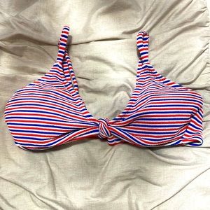 Red white and blue Xhilaration bikini top.
